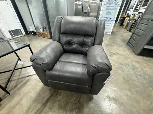 Telluride Charcoal Rocker Recliner OUTLET