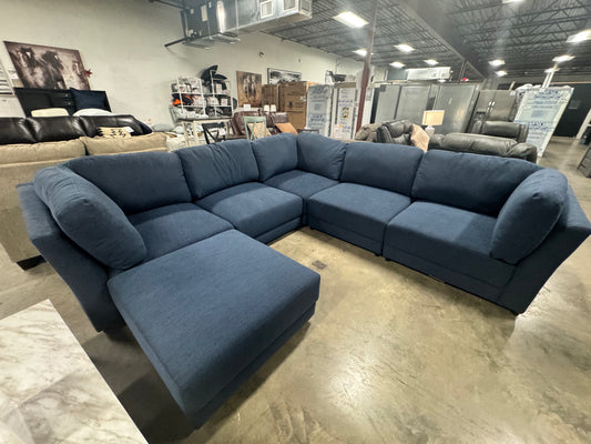 Summit Navy Sectional OUTLET