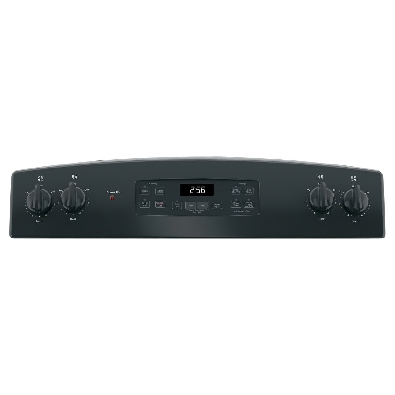 30 in. 4 Burner Element Free-Standing Electric Range in Black