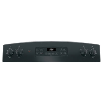 30 in. 4 Burner Element Free-Standing Electric Range in Black