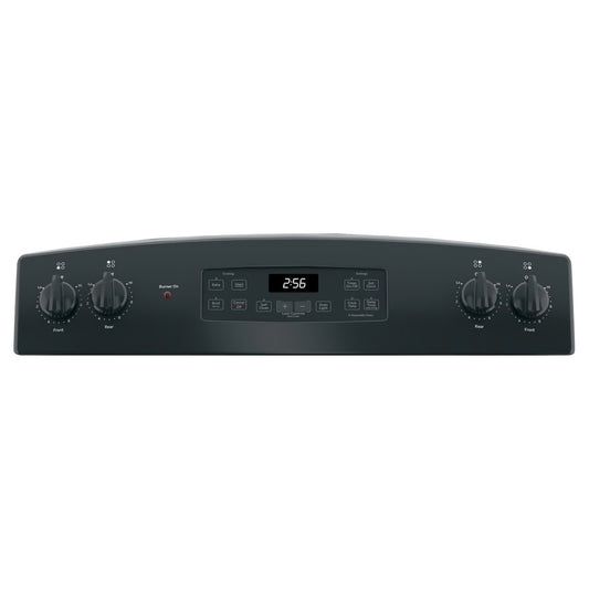 30 in. 4 Burner Element Free-Standing Electric Range in Black