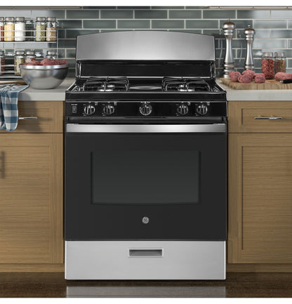 30 in. 4.8 cu. ft. Freestanding Gas Range