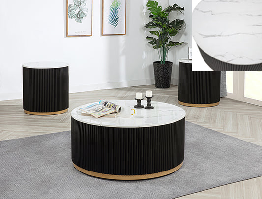 Kara Coffee Table w/Casters