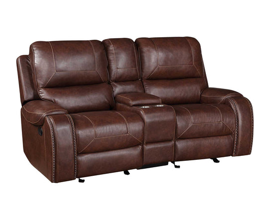 Keily Glider Reclining Console Loveseat
