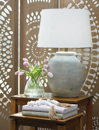 Shawburg Table Lamp Terracotta Table Lamp (1/cn)