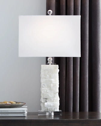 Malise Alabaster Table Lamp (1/cn)