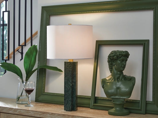Keegan Marble Table Lamp (1/cn)