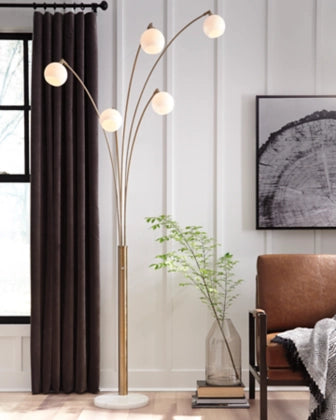 Taliya Metal Arc Floor Lamp (1/cn)