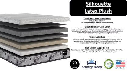 Heritage Sleep - Silhouette Collection - Latex Plush