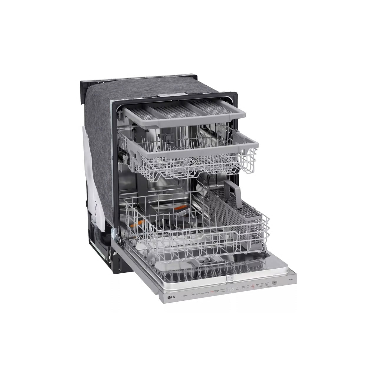 24 in. Top Control Smart Wi-Fi Enabled Dishwasher, QuadWash Pro, Dynamic Heat Dry, 3rd Rack, PrintProof Stainless Steel