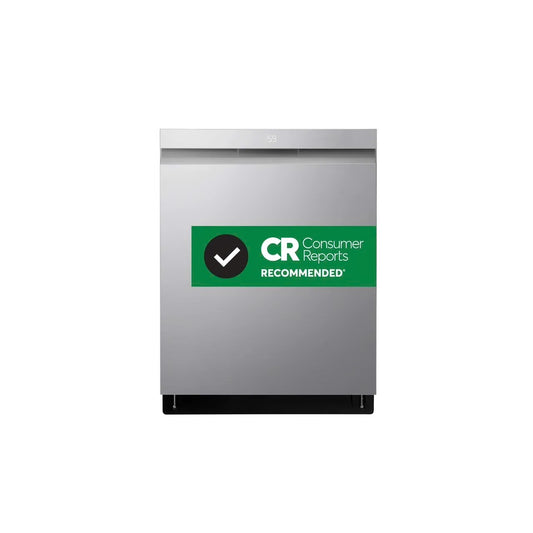 24 in. Top Control Smart Wi-Fi Enabled Dishwasher, QuadWash Pro, Dynamic Heat Dry, 3rd Rack, PrintProof Stainless Steel