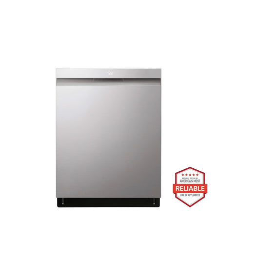 24 in. PrintProof Stainless Steel Smart Top Control Dishwasher with 1-Hour Wash and Dry, QuadWash Pro and Dynamic Dry