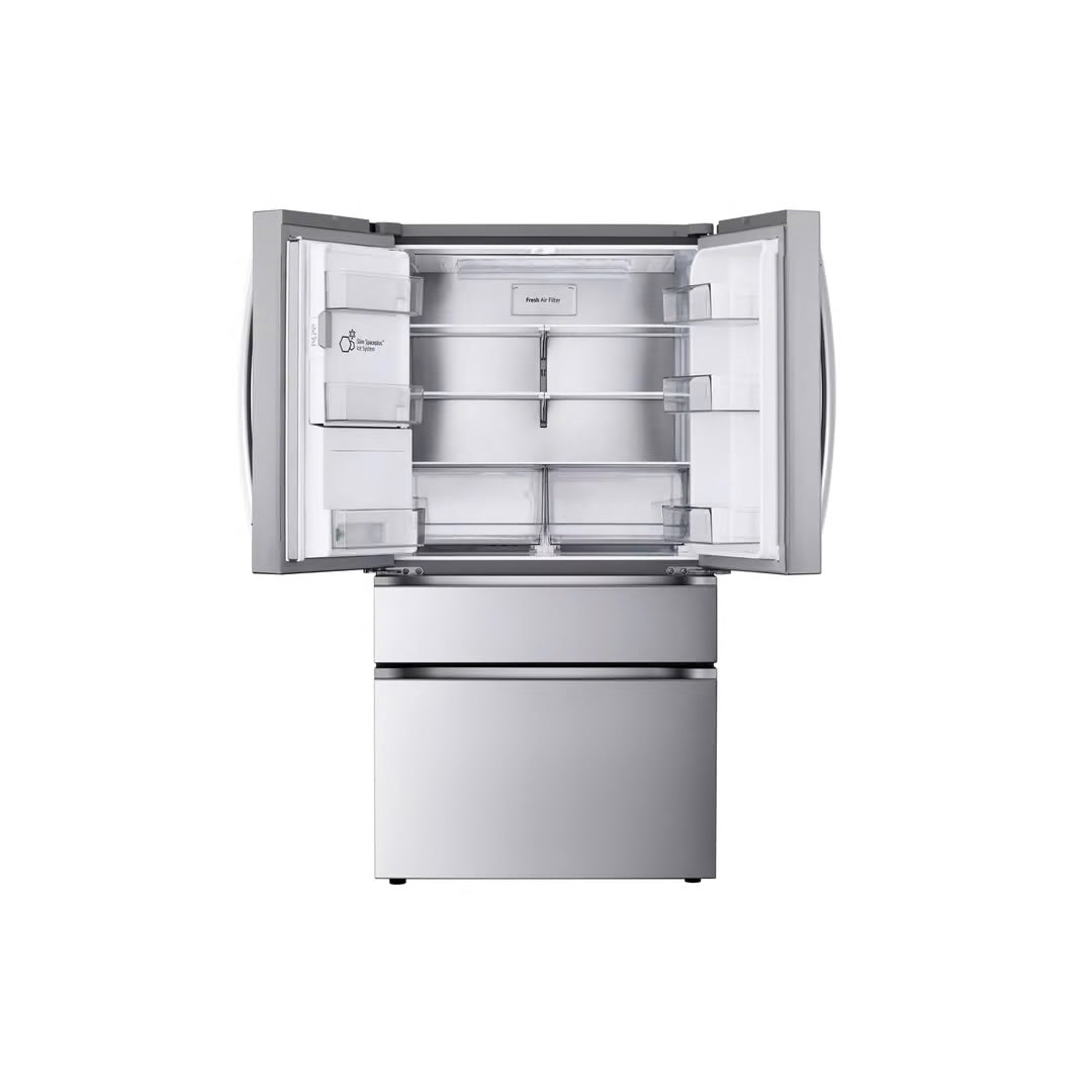 29 cu. ft. SMART Standard Depth MAX French Door Refrigerator with Full Convert Drawer in PrintProof Stainless Steel