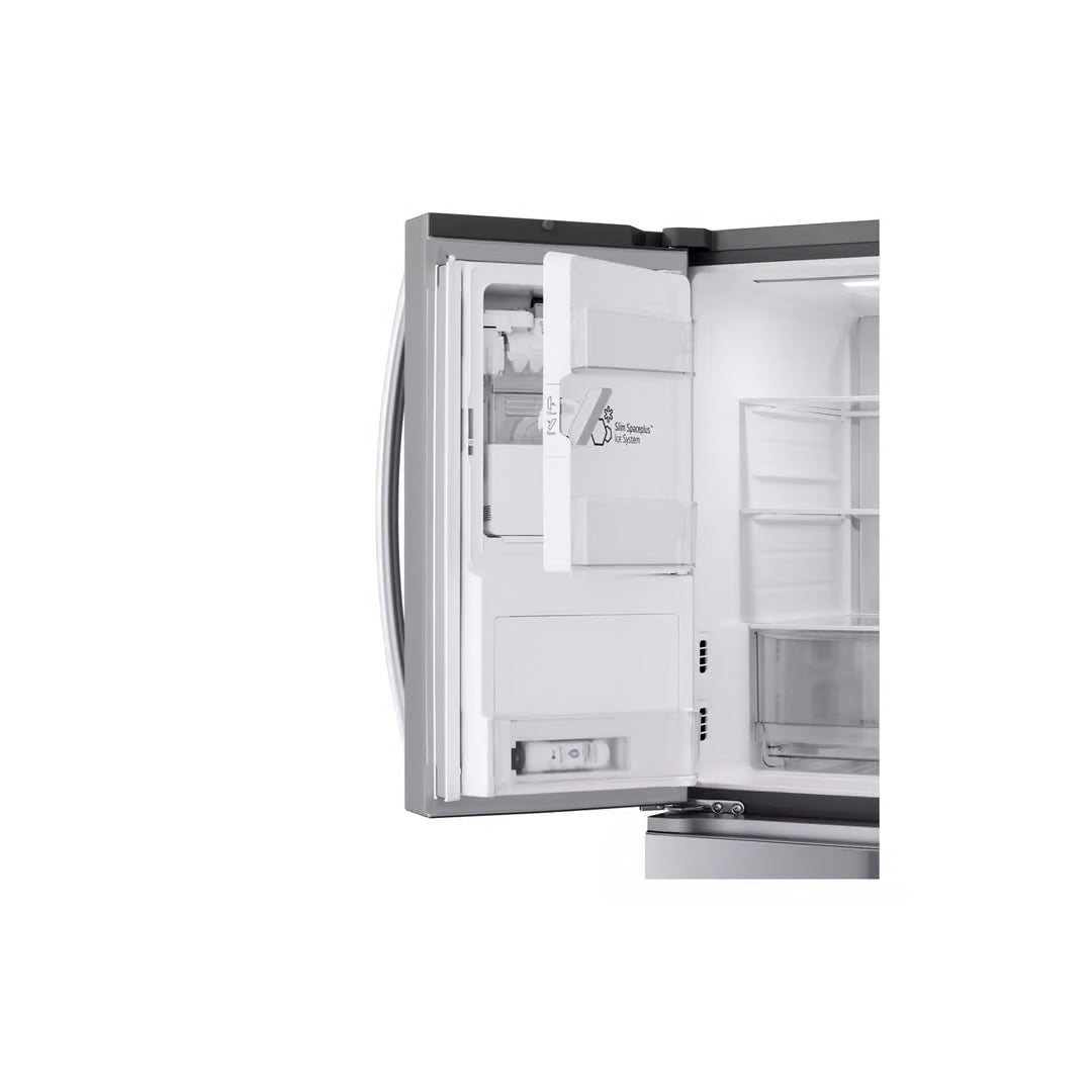 29 cu. ft. SMART Standard Depth MAX French Door Refrigerator with Full Convert Drawer in PrintProof Stainless Steel