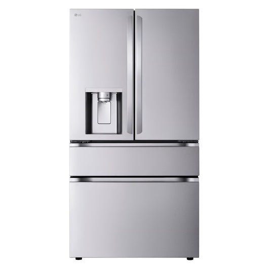 29 cu. ft. SMART Standard Depth MAX French Door Refrigerator with Full Convert Drawer in PrintProof Stainless Steel