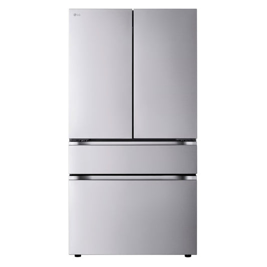 30 cu. ft. SMART Standard Depth MAX French Door Refrigerator with Internal Water Dispenser in PrintProof Stainless Steel