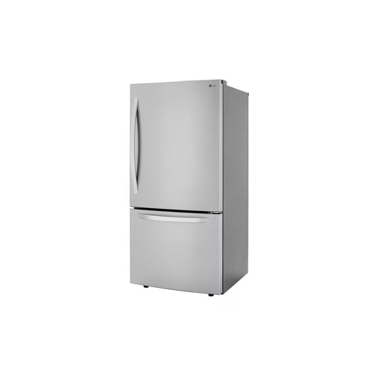 33 in. W 26 cu. ft. Bottom Freezer Refrigerator w/ Multi-Air Flow and Smart Cooling in PrintProof Stainless Steel
