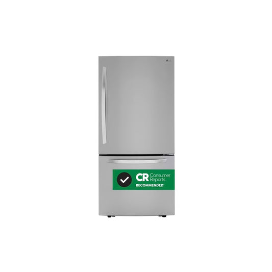33 in. W 26 cu. ft. Bottom Freezer Refrigerator w/ Multi-Air Flow and Smart Cooling in PrintProof Stainless Steel