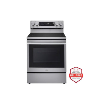 6.3 cu. ft. Smart Wi-Fi Enabled ProBake Convection&reg; Electric Range with Air Fry & EasyClean&reg;