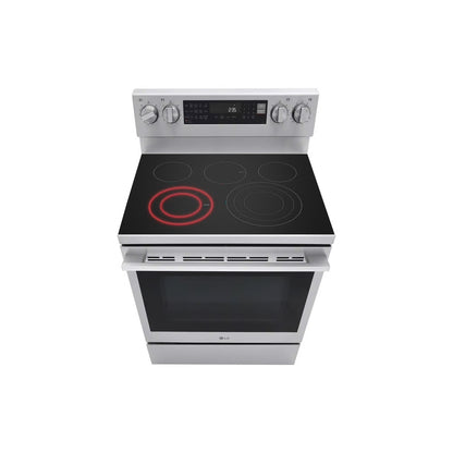 6.3 cu. ft. Smart Wi-Fi Enabled ProBake Convection&reg; Electric Range with Air Fry & EasyClean&reg;