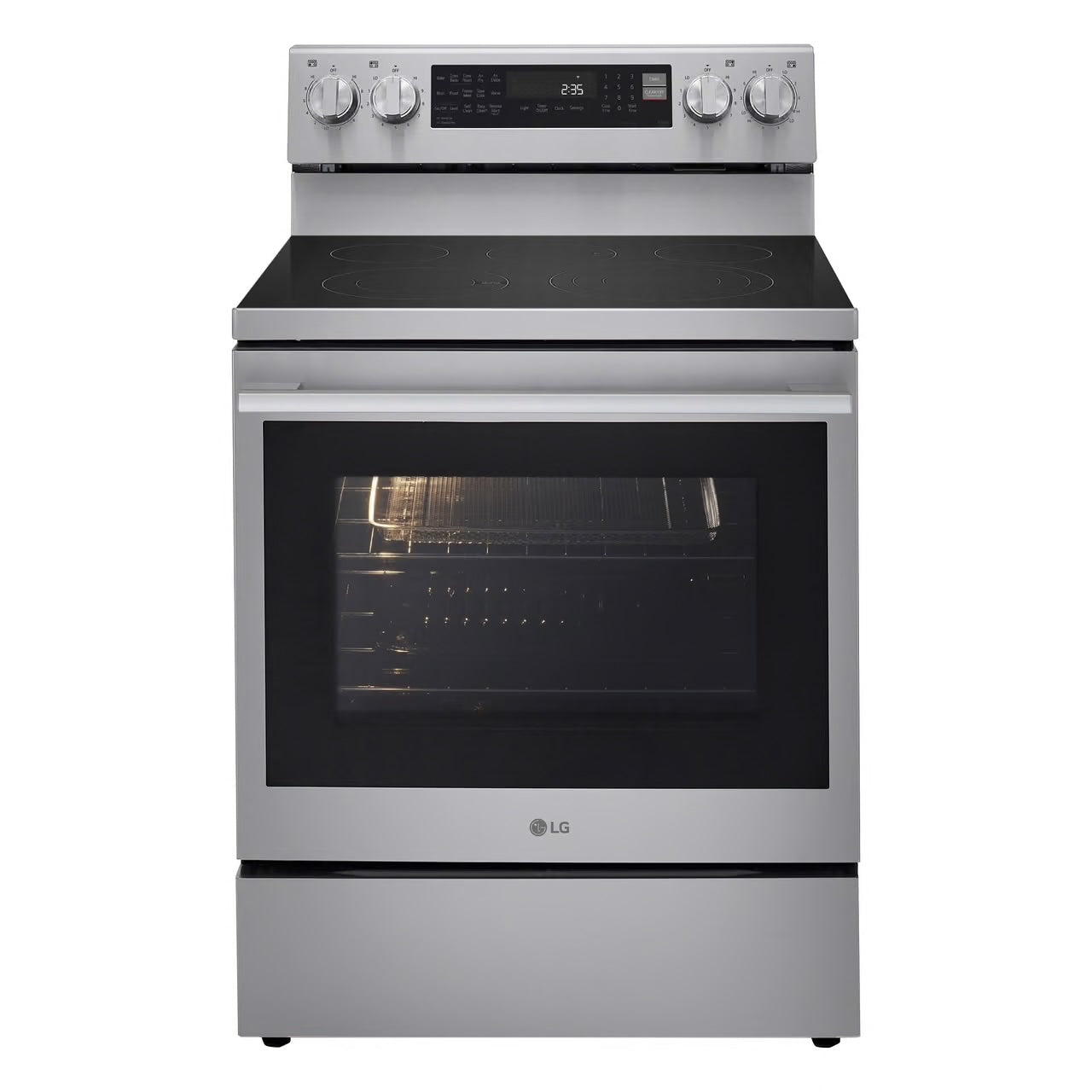 6.3 cu. ft. Smart Wi-Fi Enabled ProBake Convection&reg; Electric Range with Air Fry & EasyClean&reg;