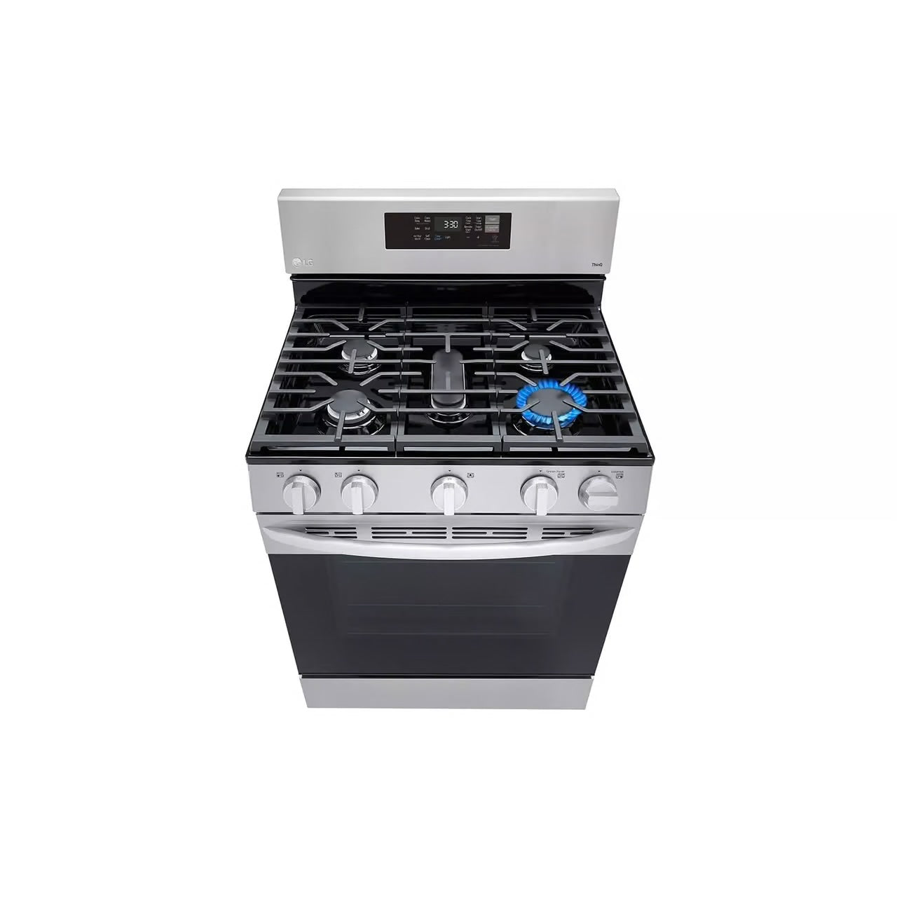 5.8 cu. ft. Smart Wi-Fi Enabled Fan Convection Gas Single Oven Range with AirFry and EasyClean in Stainless Steel