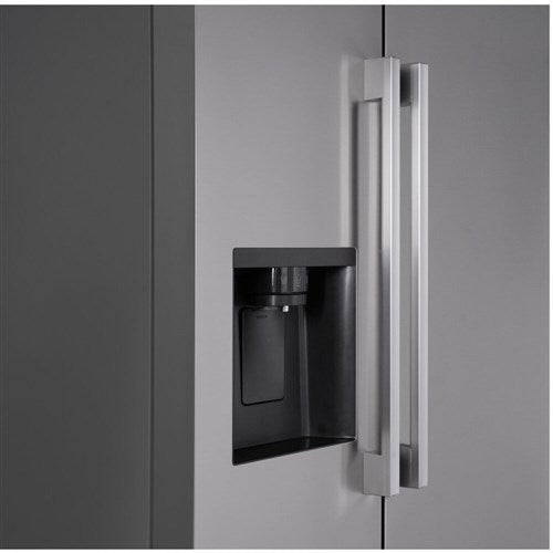 27 cu. ft. Side-by-Side Standard Depth Slim In Door Ice and Water Dispenser in PrintProof Stainless Steel Wi-Fi enabled