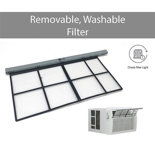 10, 000 BTU Window Air Condtioner with Wifi Controls - White