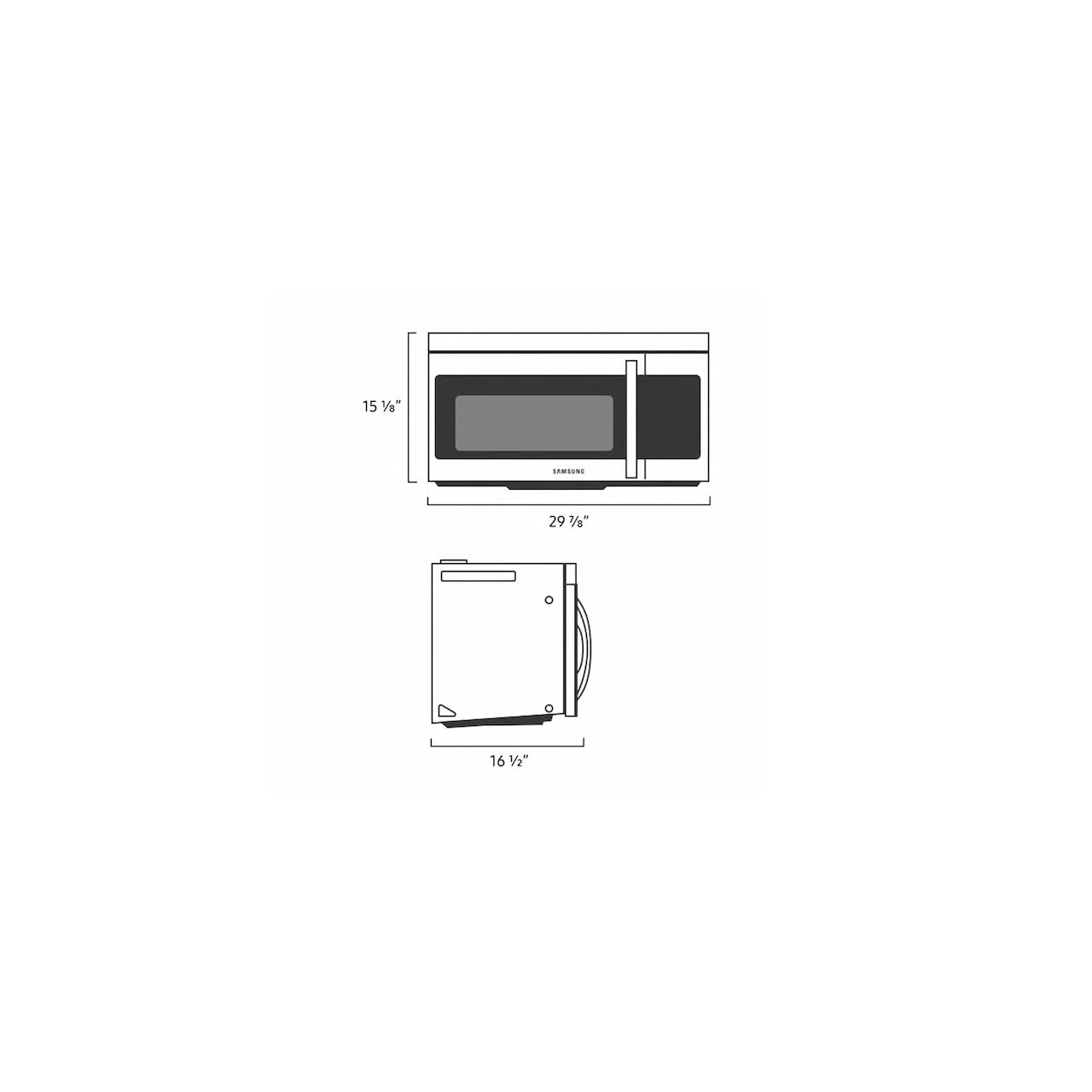 1.6 cu. ft. Over-the-Range Microwave in Stainless Steel with Auto Cook