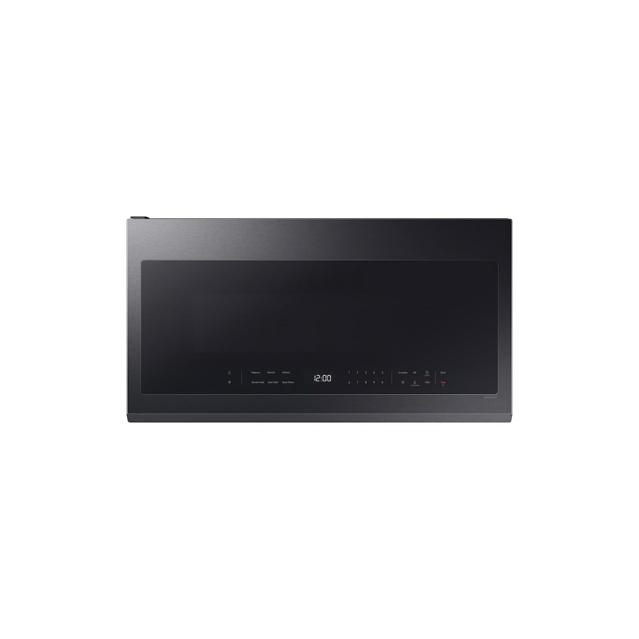 Smart 2.1 cu. ft. Over-the-Range Microwave with Auto Connectivity & SmartThings Cooking in Matte Black Steel