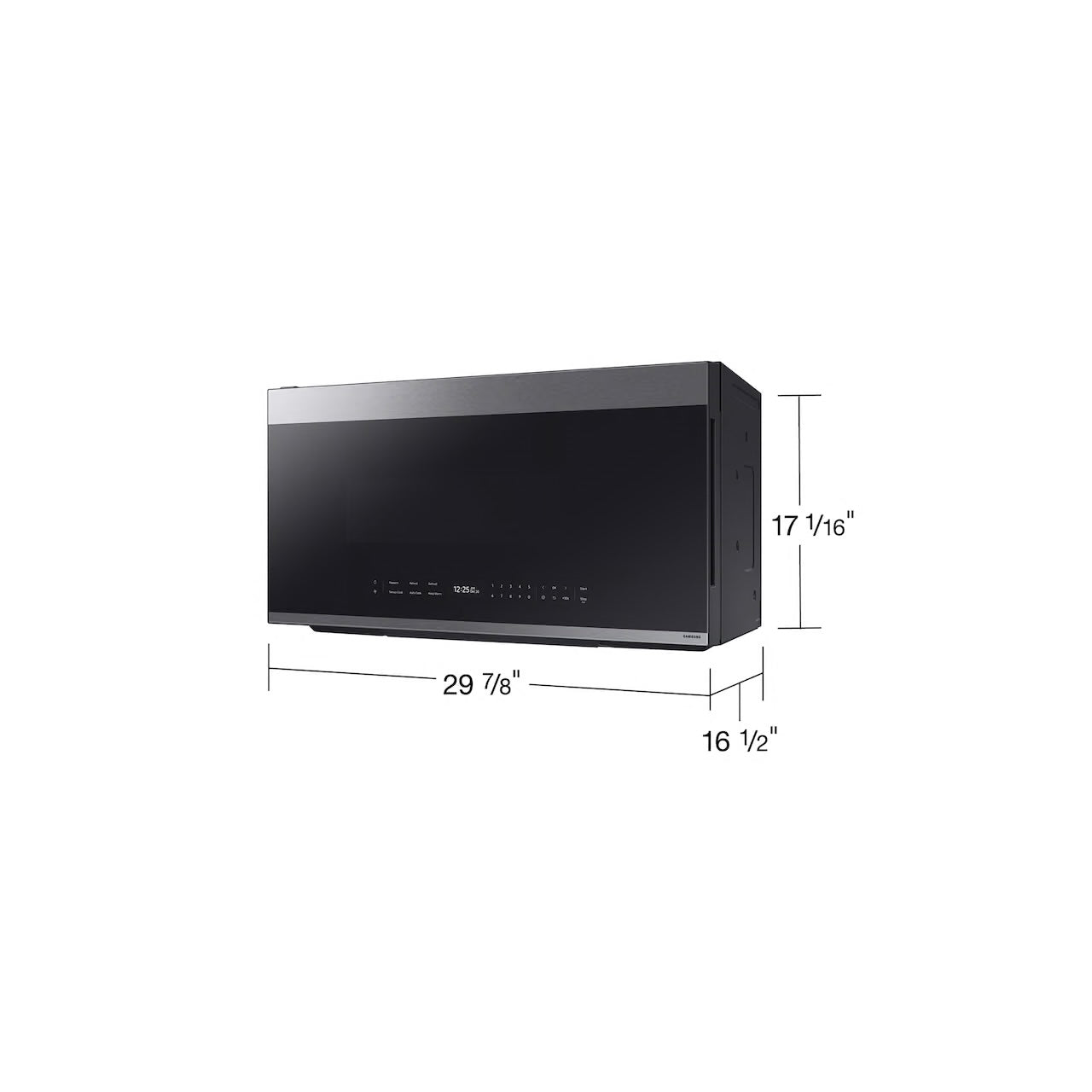 Over-the-Range Smart Microwave 2.1 cu. ft. with Auto Connectivity & LCD Display in Stainless Steel