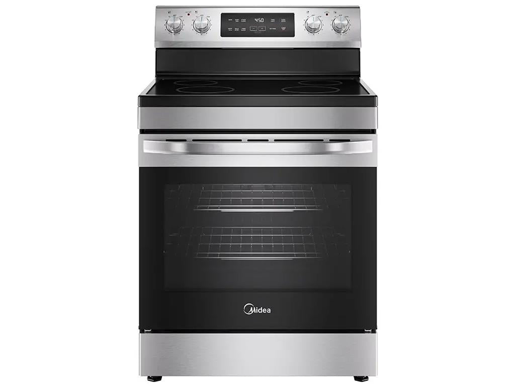 6.3 cu. ft. 5-Element Freestanding Electric Range with Steam Cleaning
