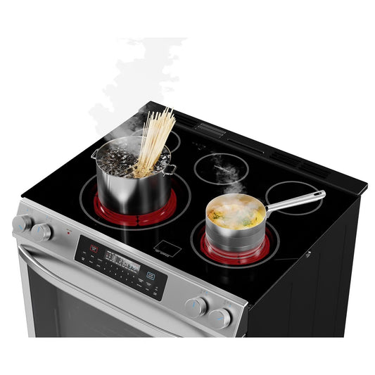 6.3 cu. ft. 5-Element Smart Slide-In Electric Range with Air Fry Convection