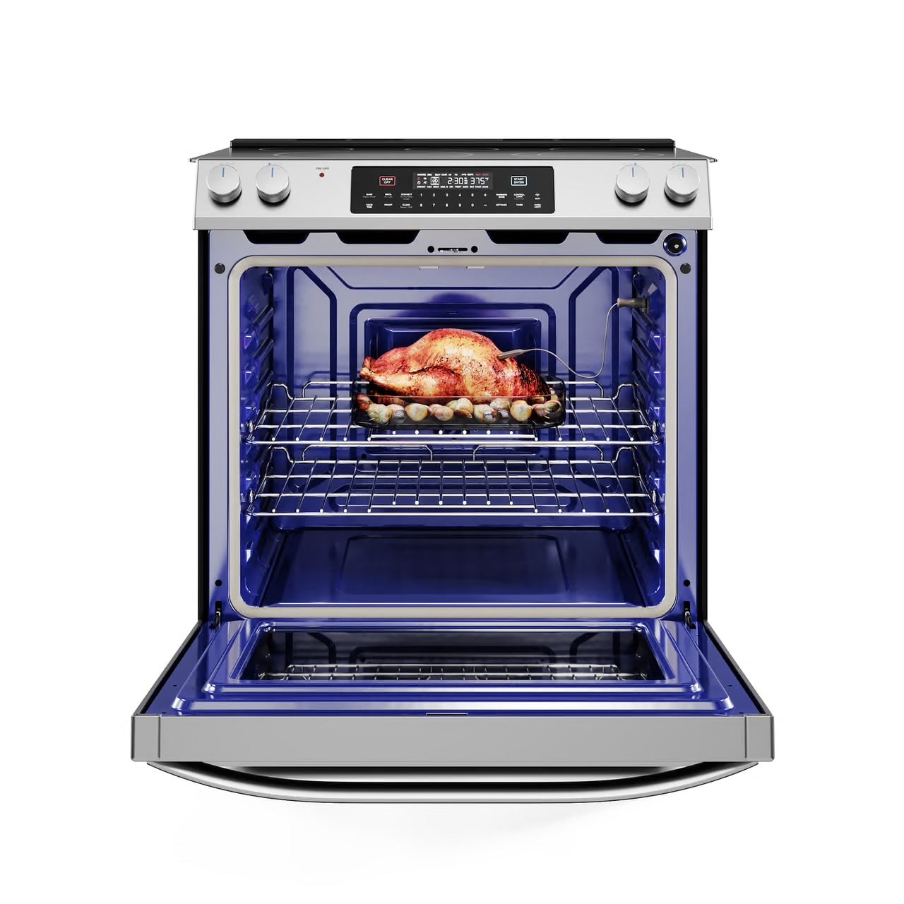 6.3 cu. ft. 5-Element Smart Slide-In Electric Range with Air Fry Convection
