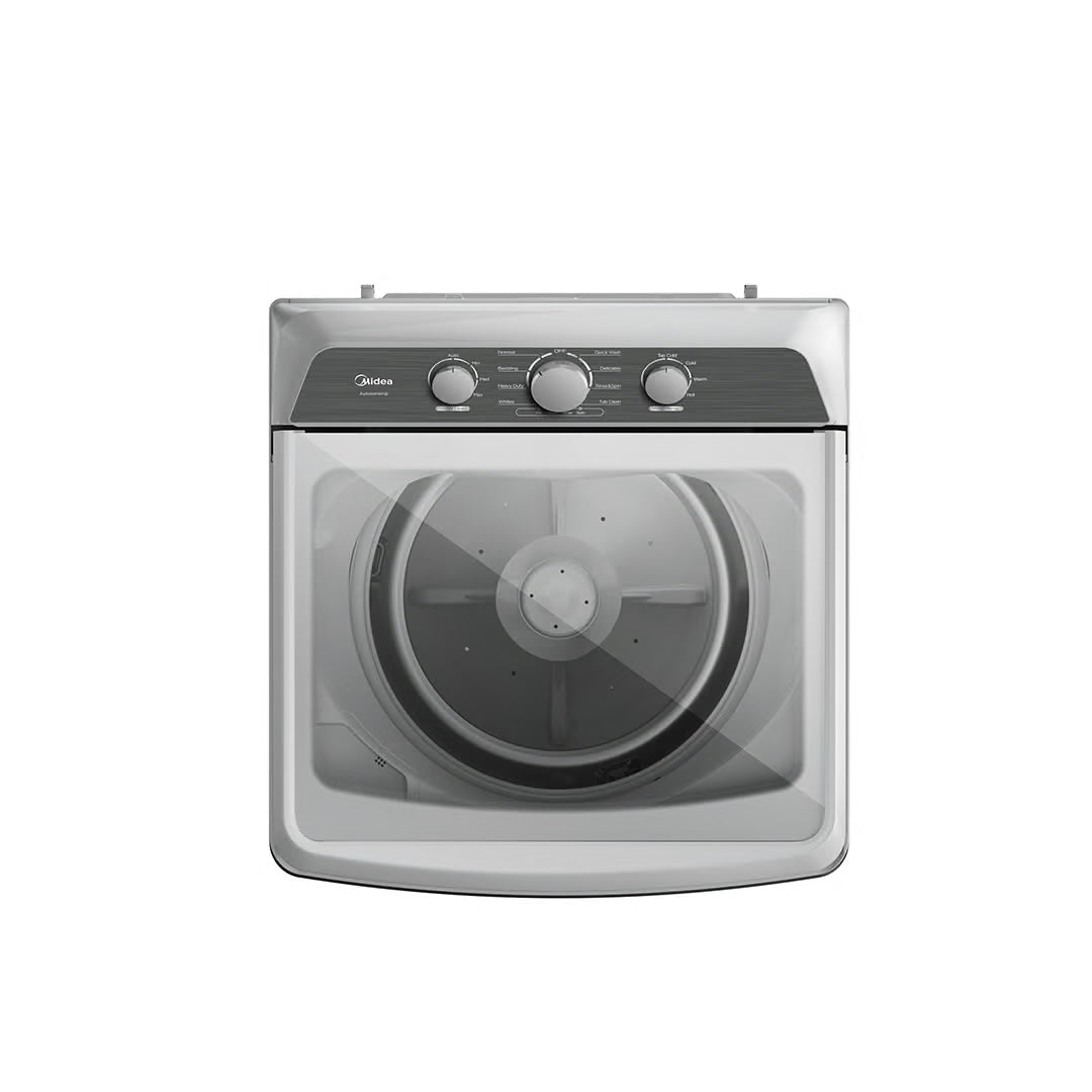 4.1 CF Top Load Washer, Agitator, Stainless Tub - White