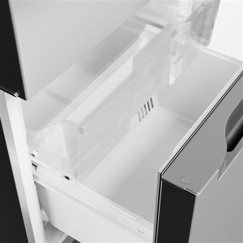 18.7 Cu Ft Bottom Mount Refrigerator 30" Wide - Stainless