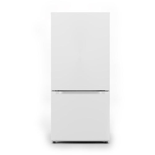 18.7 Cu Ft Bottom Mount Refrigerator 30" Wide - White