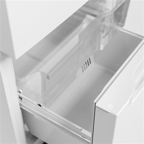 18.7 Cu Ft Bottom Mount Refrigerator 30" Wide - White