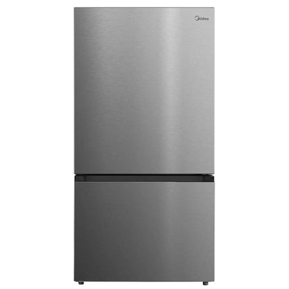 23 cu. ft. Counter-Depth Bottom-Freezer Refrigerator (Stainless Steel)