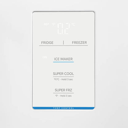 23 cu. ft. Counter-Depth Bottom-Freezer Refrigerator (Stainless Steel)