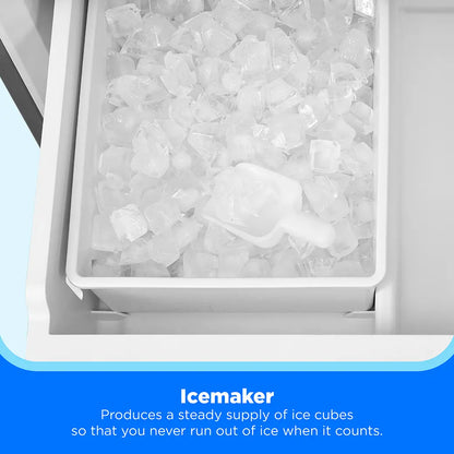 23 cu. ft. Counter-Depth Bottom-Freezer Refrigerator (Stainless Steel)