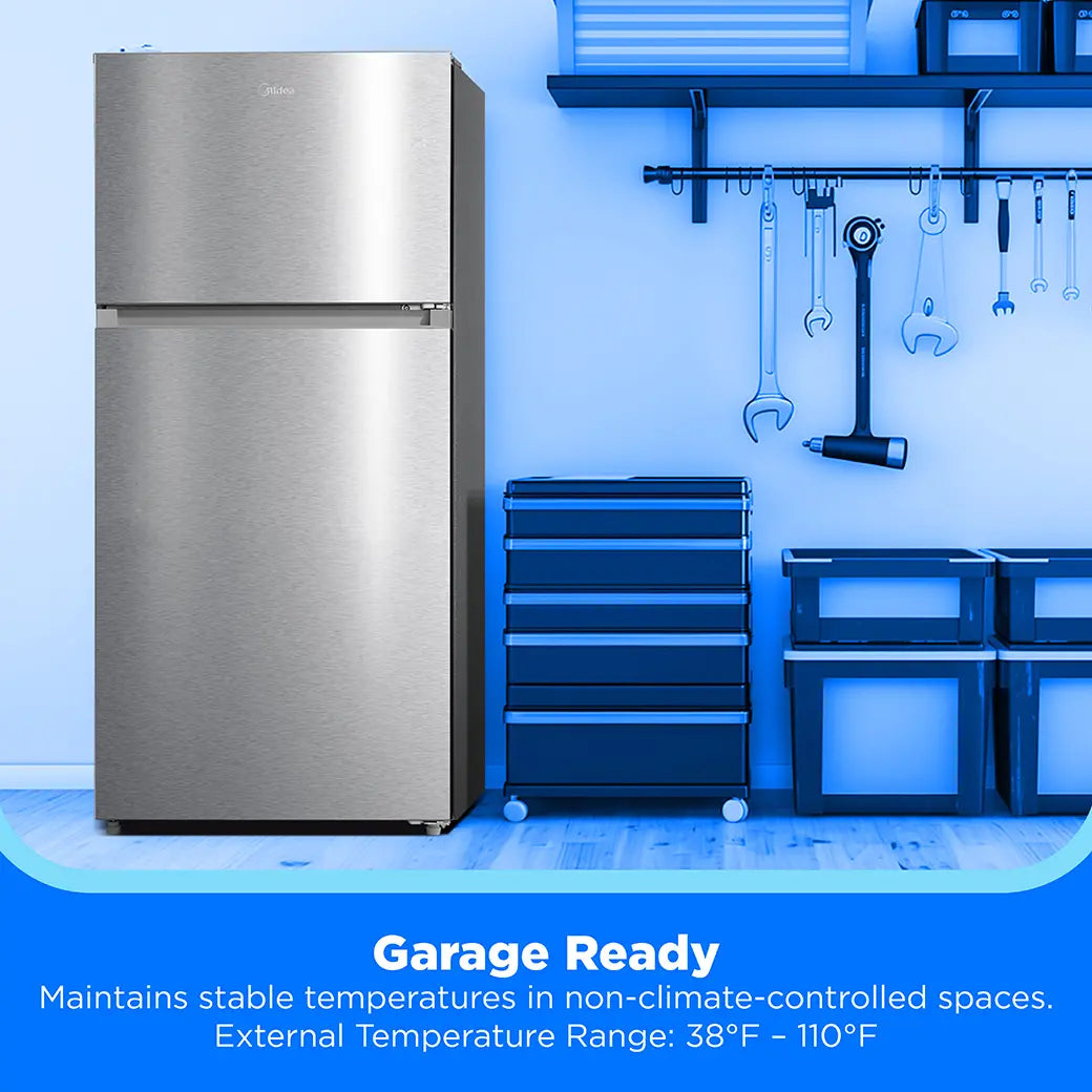 14 cu. ft. Garage Ready Top-Freezer Refrigerator