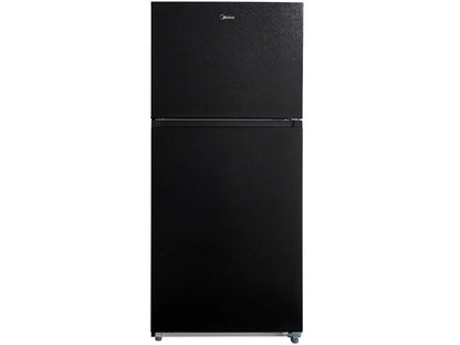 21 Cu Ft Top Mount Refrigerator, Glass Shelves, Ice Maker Ready, ESTAR