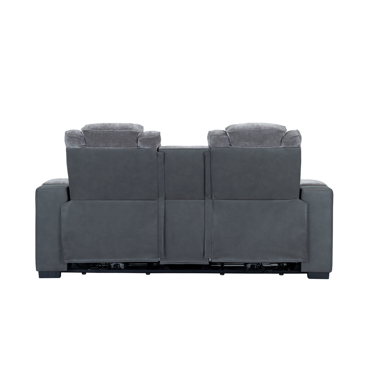 Lex Double Power Reclining Console Loveseat