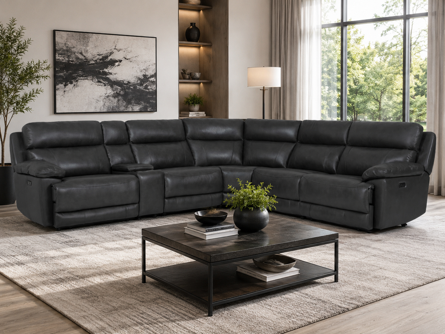 Madrid 6 PC Sectional