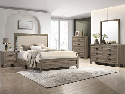 Millie 4 PC Bedroom Group - Gray