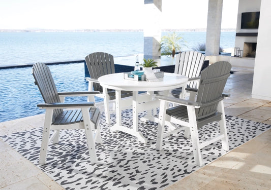 Outdoor Dining Table and 4 Chairs