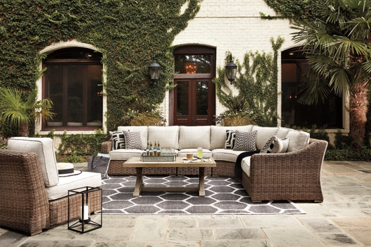 5-Piece Outdoor Sectional With Coffee Table