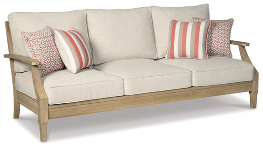 Outdoor Sofa With 2 Lounge Chairs