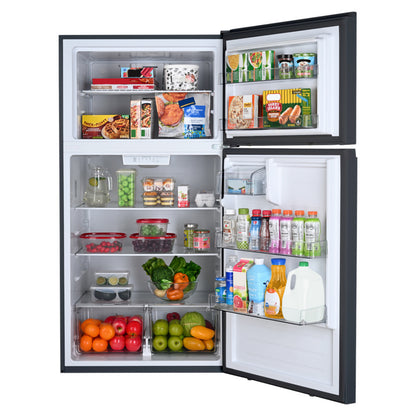 20.5 cu. ft. Top Freezer Refrigerator Black